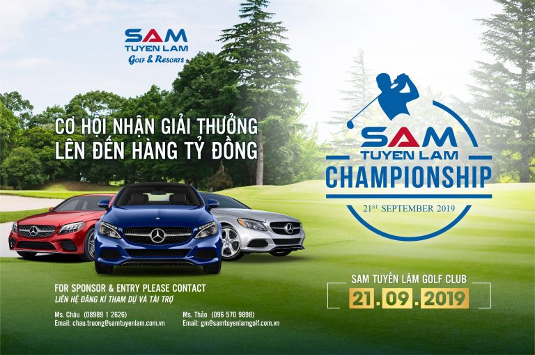 Sự kiện đặc biệt nào sắp diễn ra vào tháng 9 này tại SAM Tuyền Lâm Golf Club?